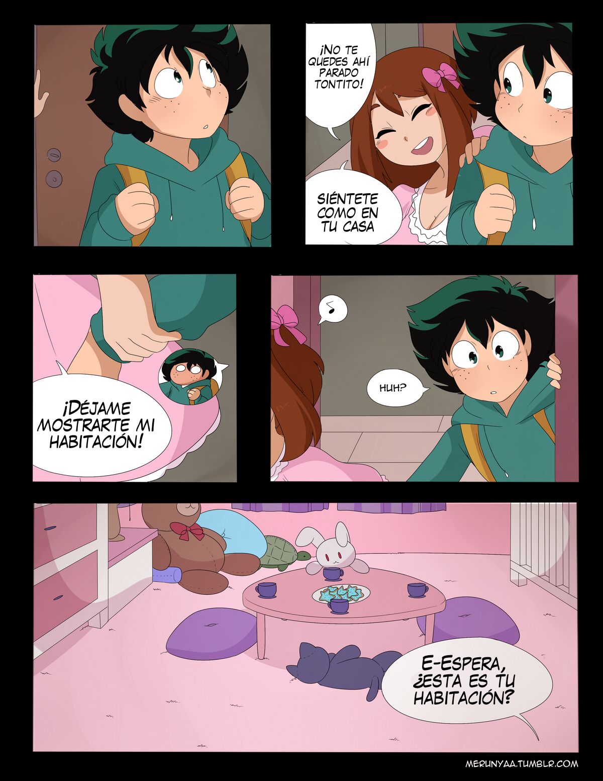 Aristas - Merunyaa / My hero academia - COMIC ESPAÑOL page 6 full