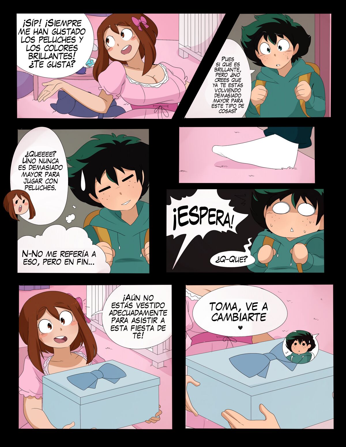 Aristas - Merunyaa / My hero academia - COMIC ESPAÑOL page 7 full