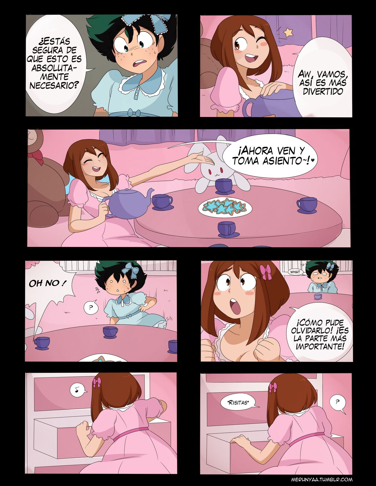 Aristas - Merunyaa / My hero academia - COMIC ESPAÑOL page 9 full