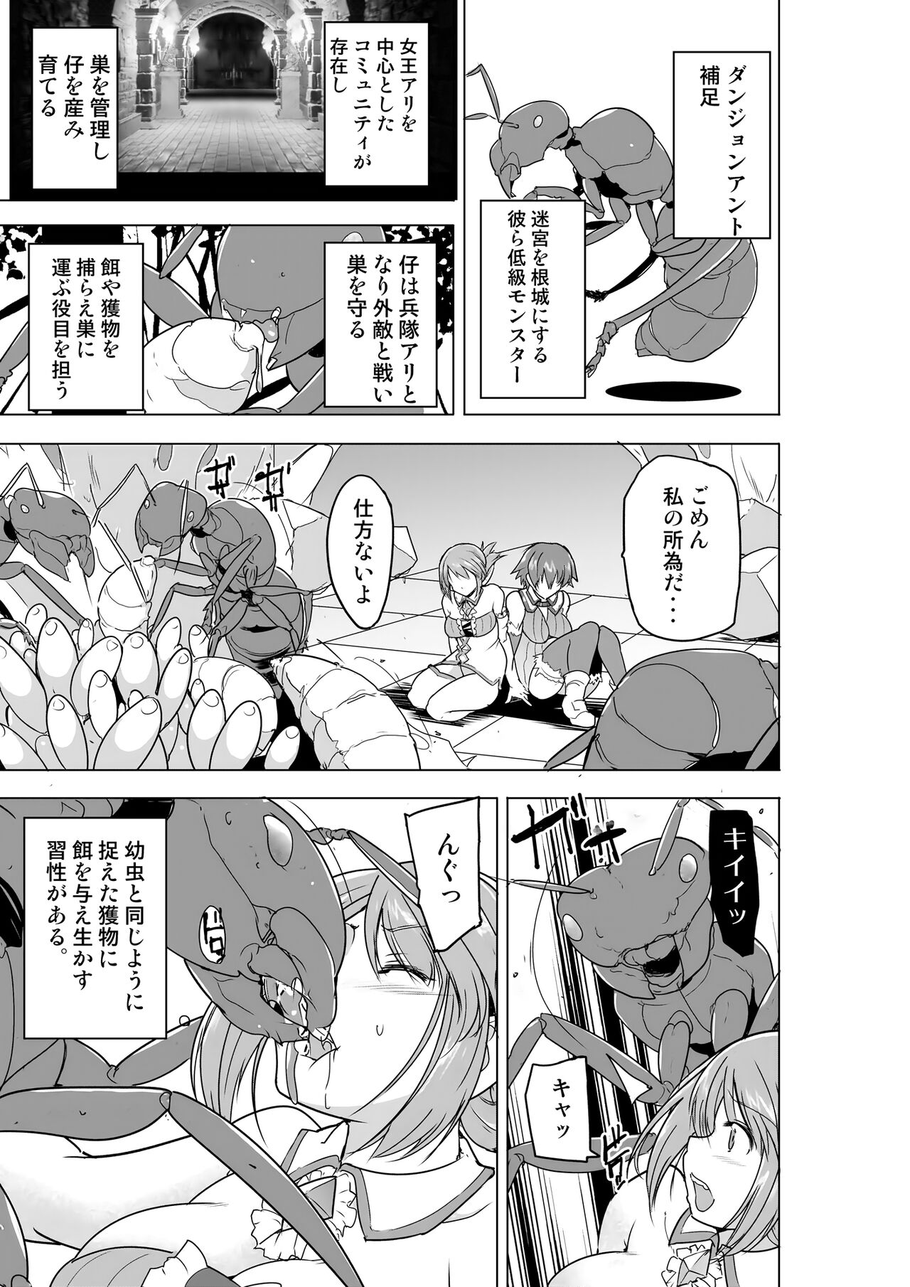 ダンジョントラベラーズ二人の秘め事BADend page 7 full