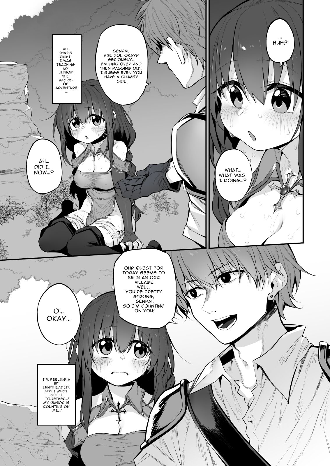 Hipunoshisutorabera ~Namaiki Onna Majutsushi Saimin Taisei 0 de Kairaku Ochi~  | Hypnosis Traveler ~impertinent mage with 0 hypnosis resistance gets pleasure corrupted~ page 9 full