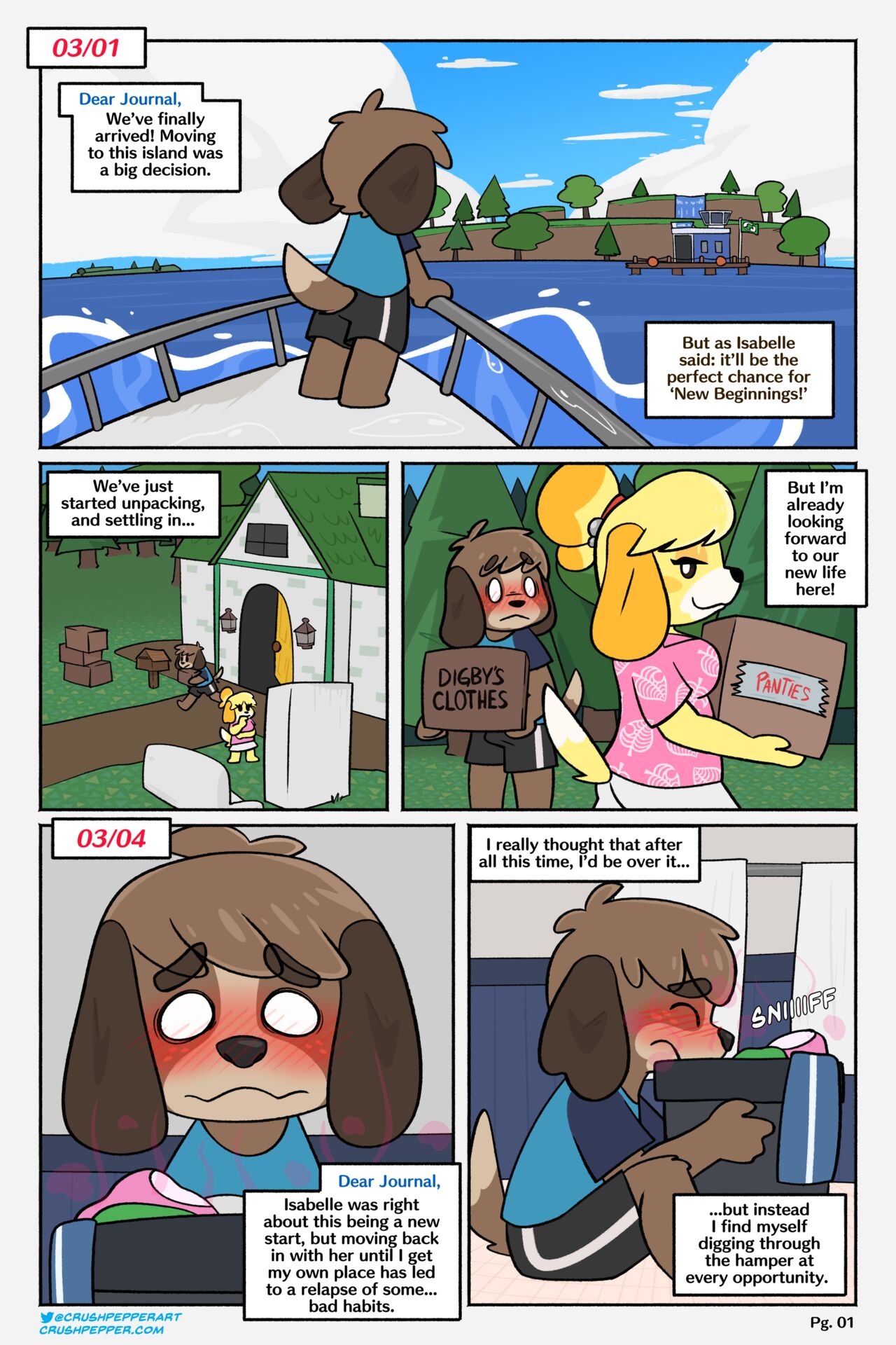 Digby's New Horizon Chapter 1 page 2 full