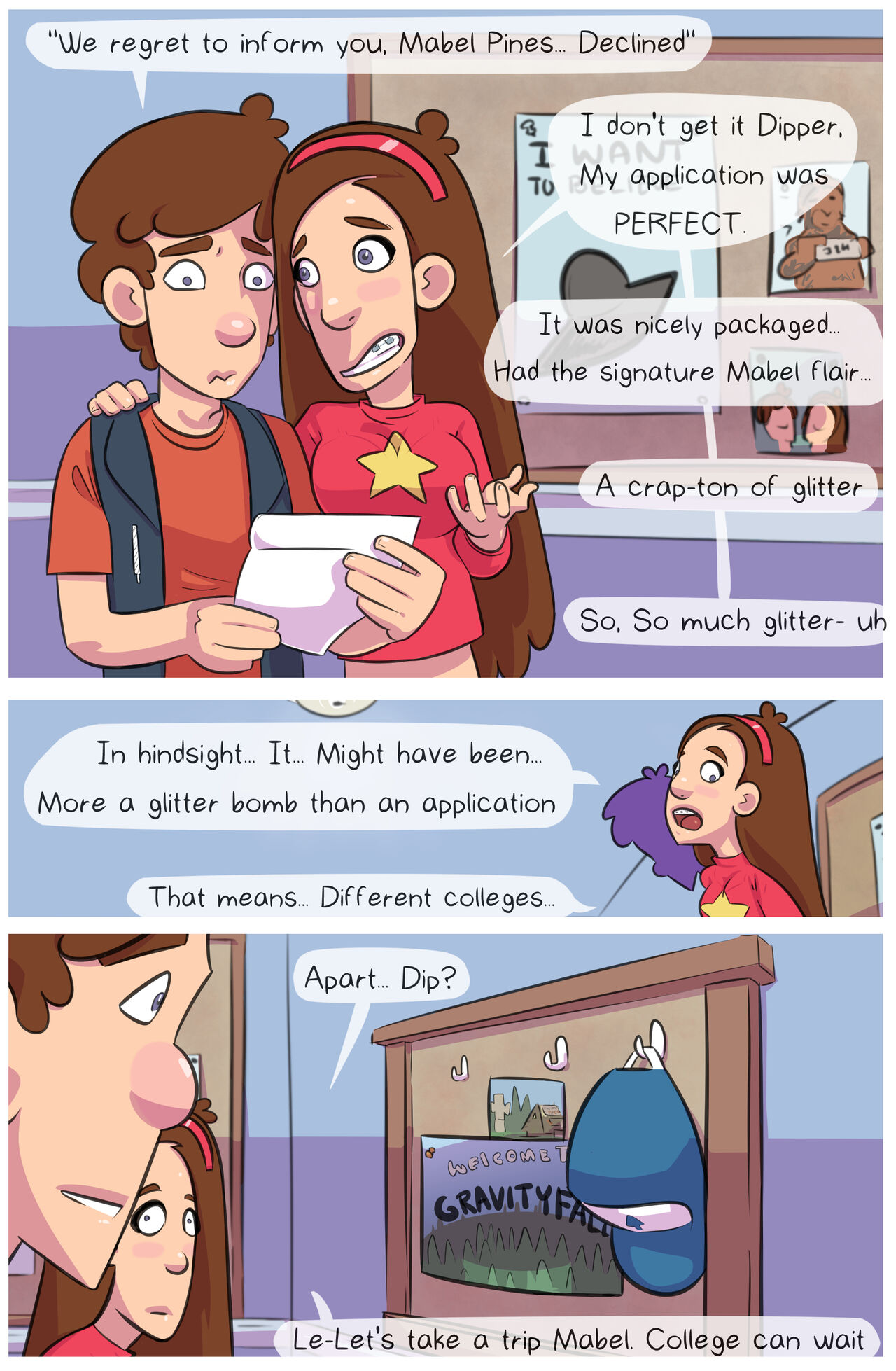 Gravity Falls Porn Parody Ch. 1 page 1 full