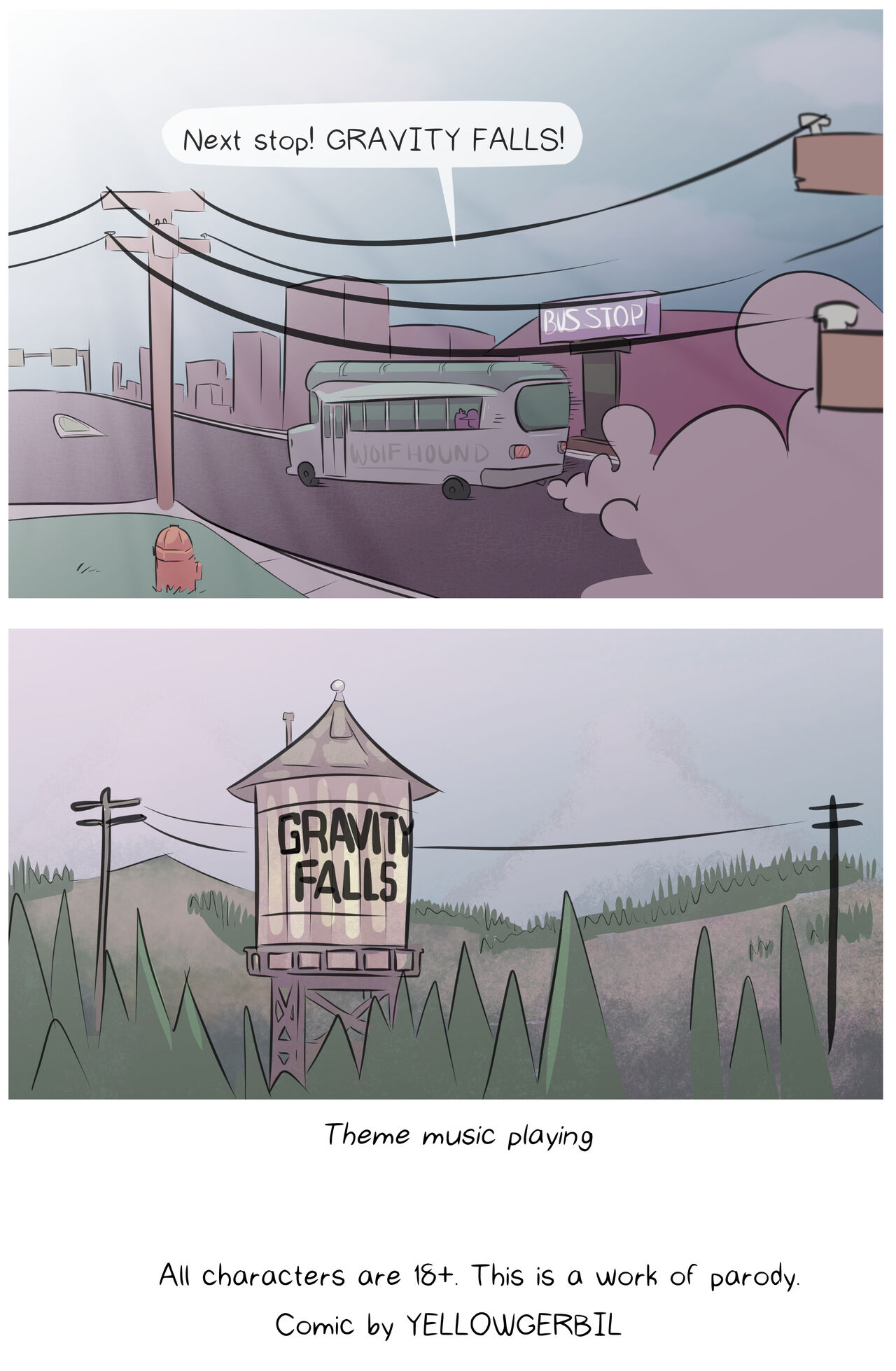 Gravity Falls Porn Parody Ch. 1 page 2 full