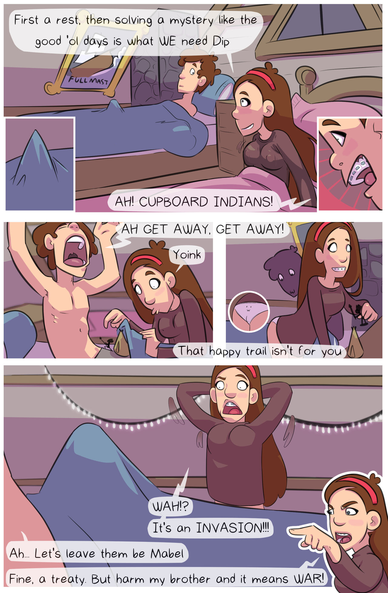 Gravity Falls Porn Parody Ch. 1 page 5 full