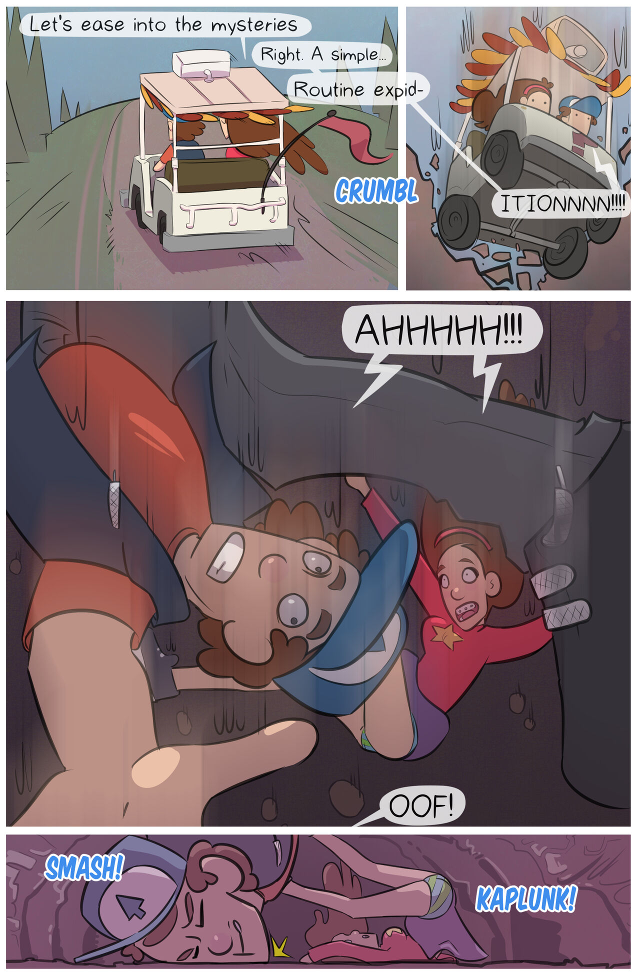 Gravity Falls Porn Parody Ch. 1 page 7 full