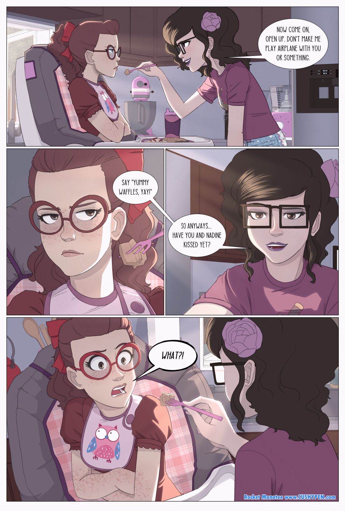 Artist - RocketManatee / Viola and Penny - FULL COMIC page 2 full