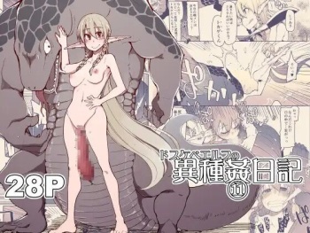Dosukebe Elf no Ishukan Nikki 11 | 개변태 엘프의 이종간 일기 11 cover