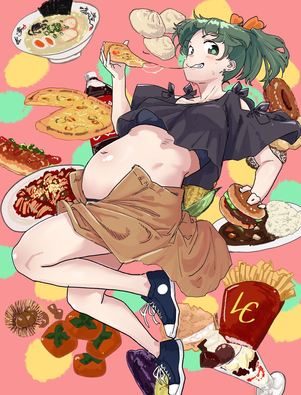 Matsu's Food Fighter Mao-chan page 1 full