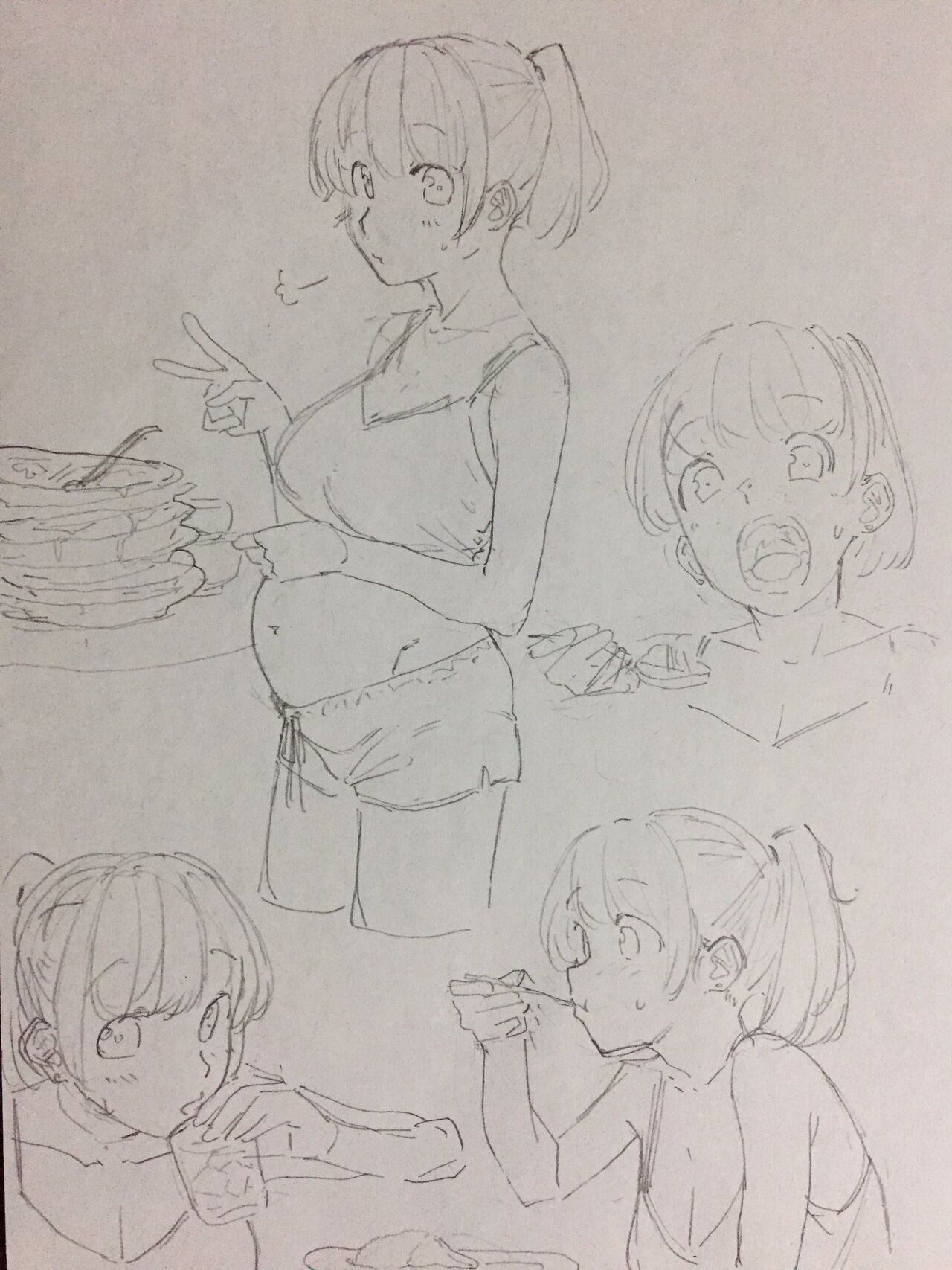 Matsu's Food Fighter Mao-chan page 3 full