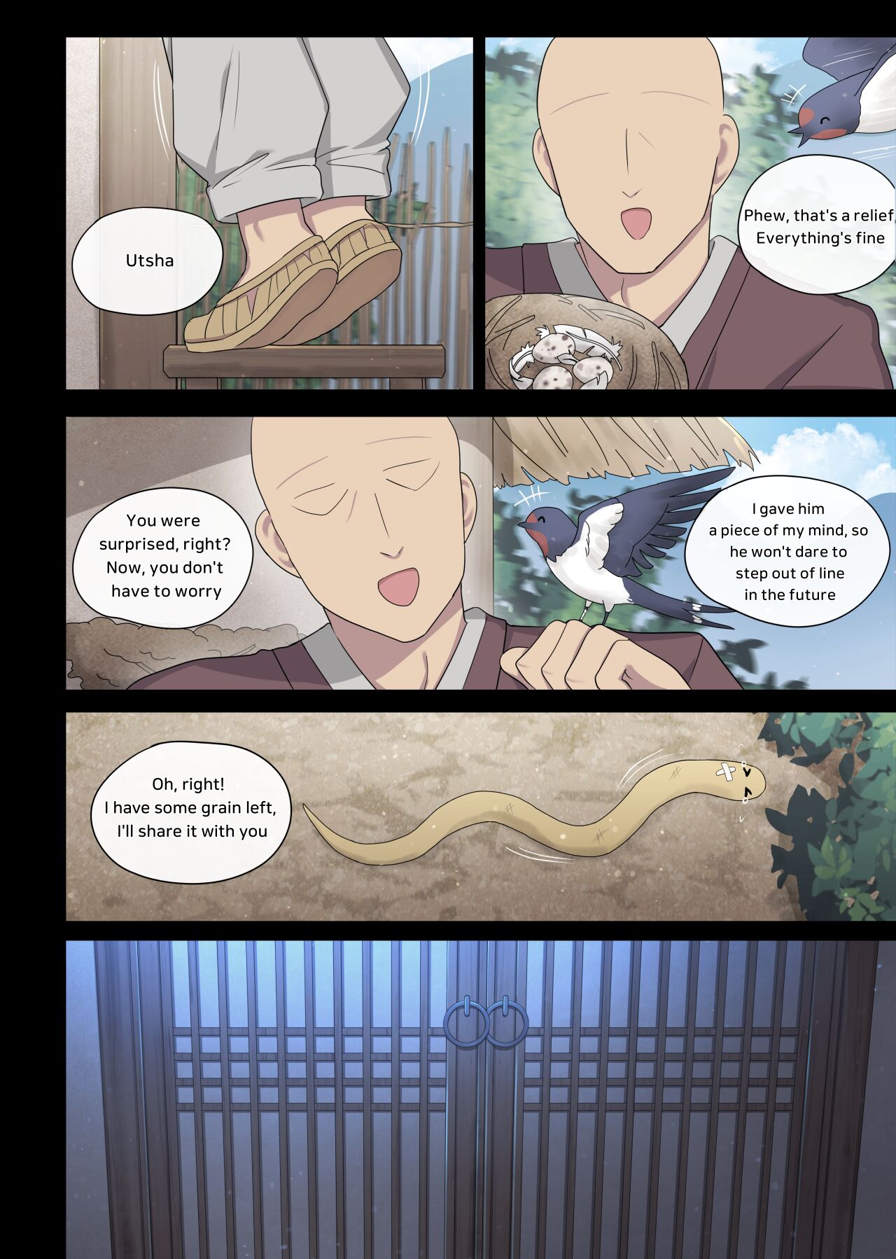 The swallow that repaid a favor 1-2 page 3 full