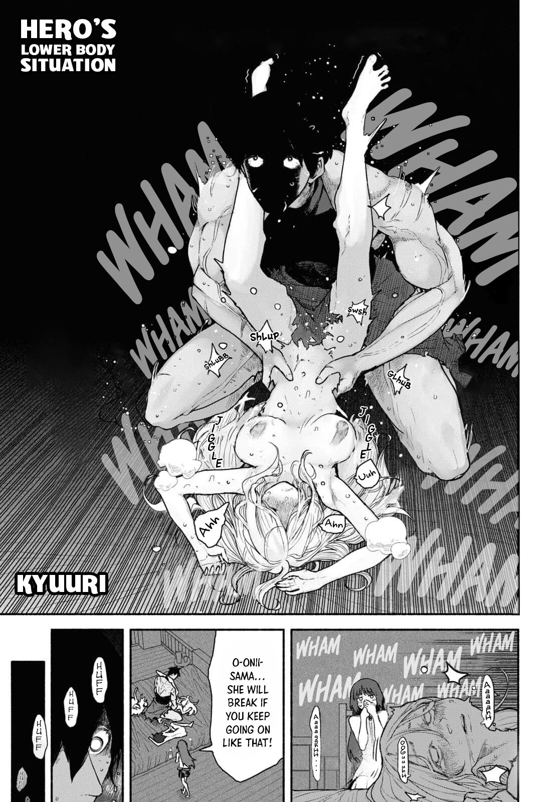 Yuusha-sama no Kahanshin Jijo | Hero's Lower Body Situation page 1 full
