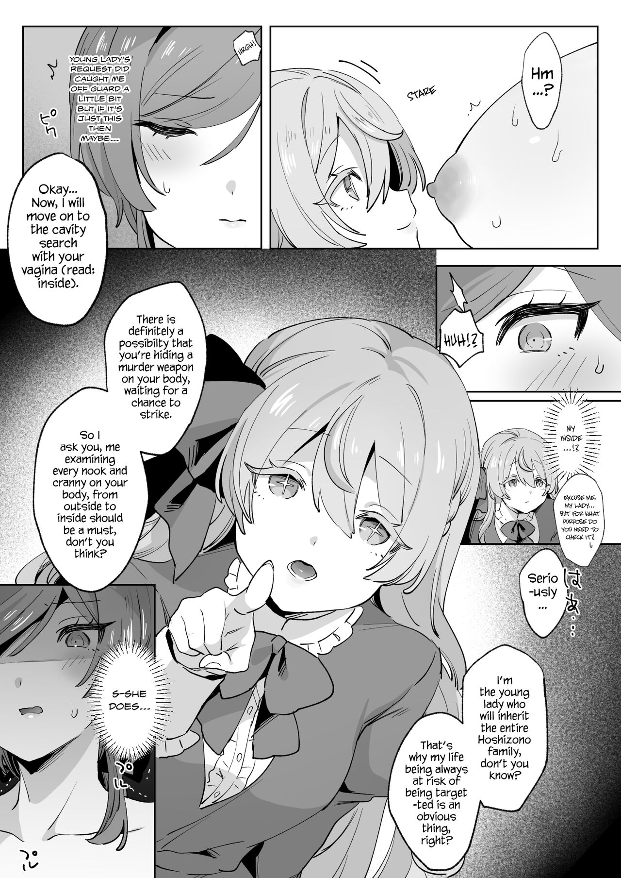 Juujun Ikemen Shitsuji ga Ojou-sama ni Dosukebe Kaihatsu Sarechau Hanashi. page 8 full