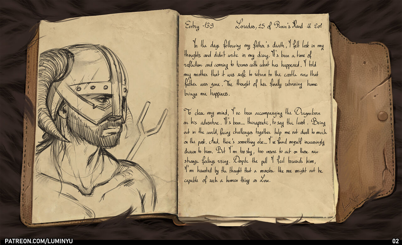 Serana Mini Comic page 2 full