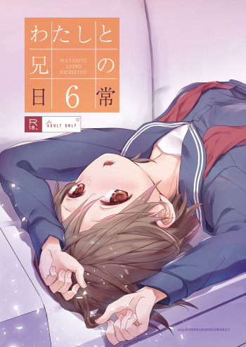 Watashi to Ani no Nichijou 6 cover