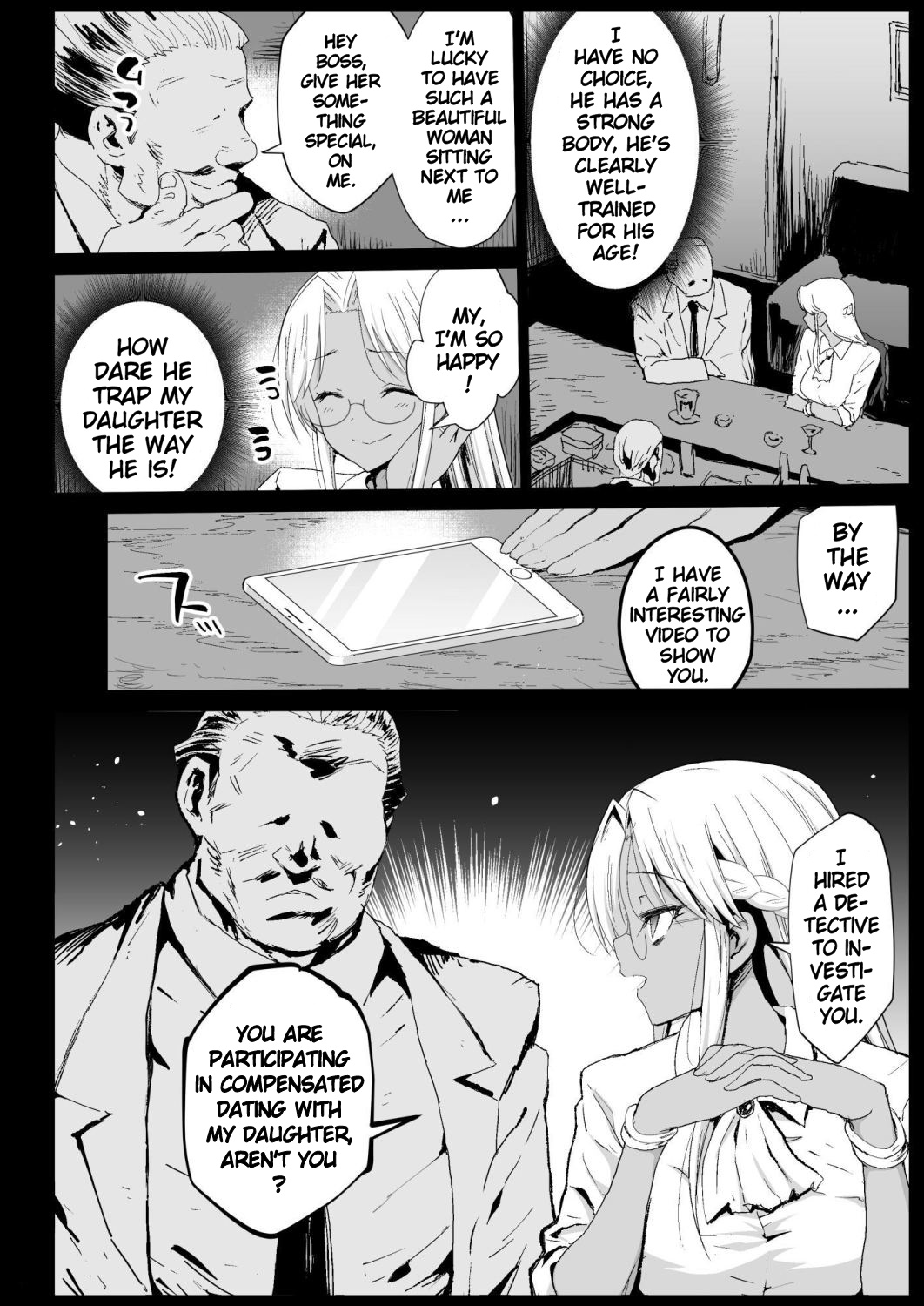 Kyousei Enkou 6 ~Kuro Gal JK o Kane de Dakitai~ | Forced Prostitution 6 ~I Wanna Fuck A Dark-Skinned High School Gyaru!~ page 5 full