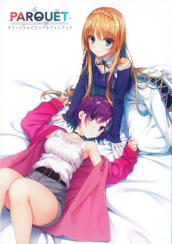 PARQUET Official Visual Fanbook cover