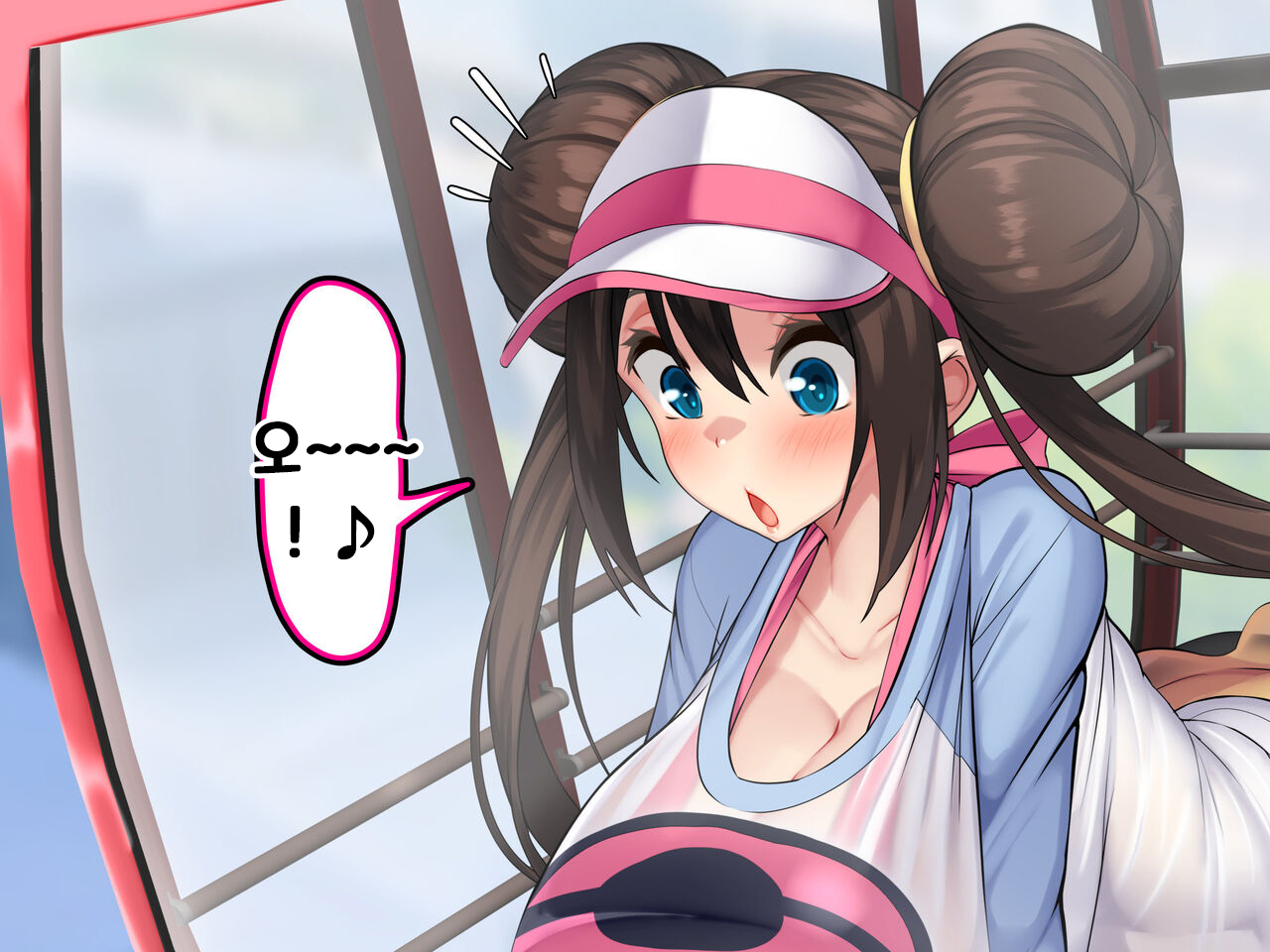 Misshitsu, Heisa Sorakan - Kanransha-nai no Pokémon Battle de Meippai Umu!  밀실, 폐쇄공간 관람차! 포켓몬 배틀에서 아이를 낳을거야! page 2 full