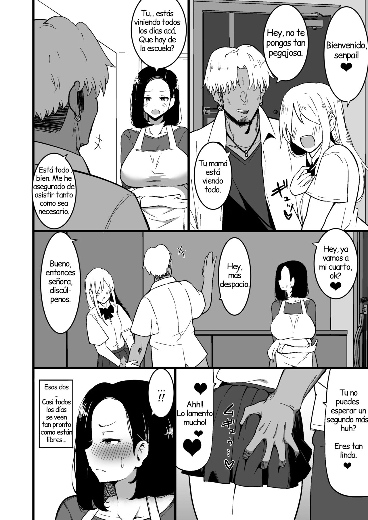 Musume no Kareshi ni Ochiru Okaa-san. 2 - Una madre que se enamora del novio de su hija 2 page 6 full