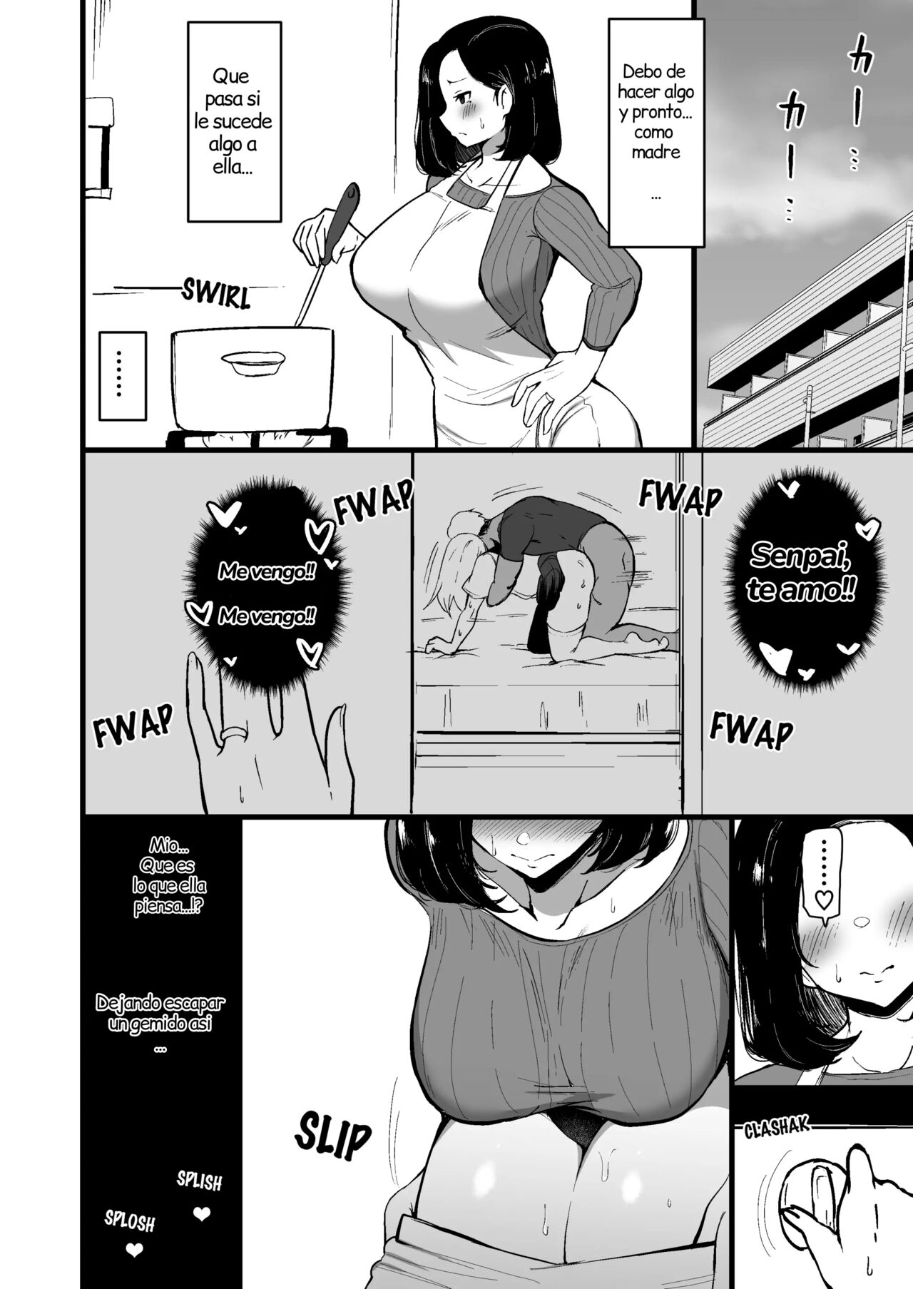 Musume no Kareshi ni Ochiru Okaa-san. 2 - Una madre que se enamora del novio de su hija 2 page 8 full