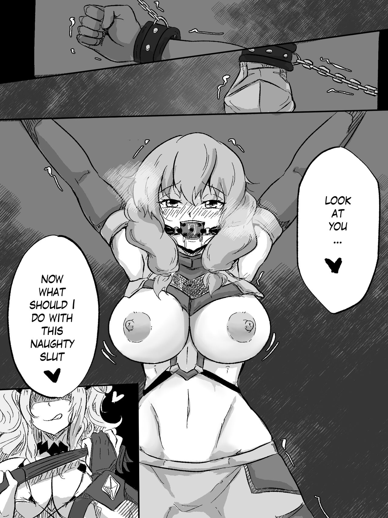 Slave Training - Taimanin Kirara &amp; Komeiji + Bônus : Bad End - Tentacle Pit page 5 full