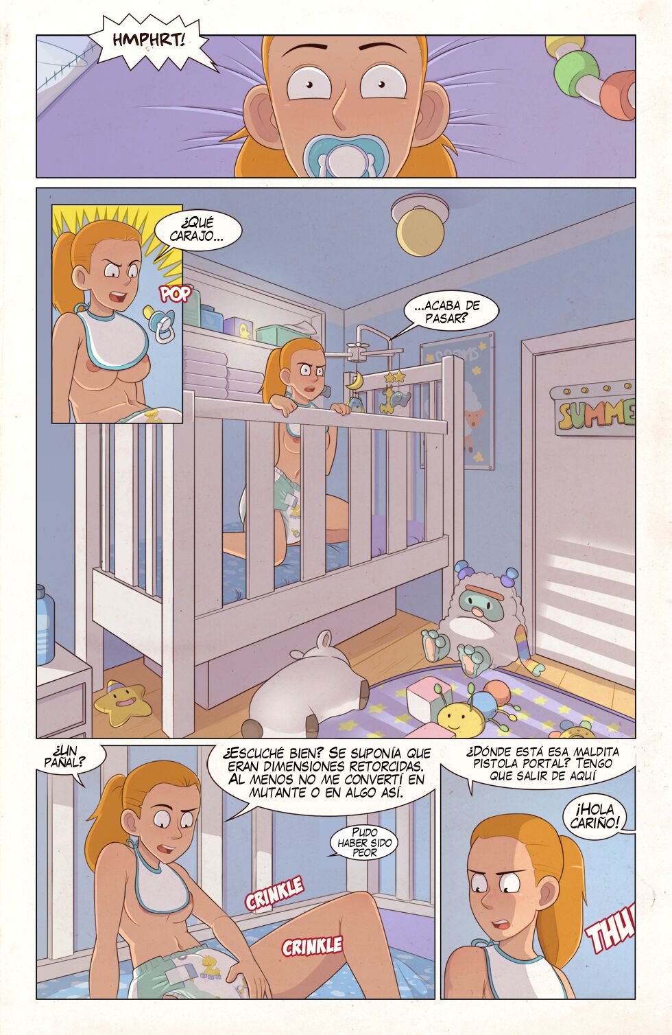 Artista - PieceofSoap / Aventuras de la dimensión A24L - COMIC ESPAÑOL page 10 full