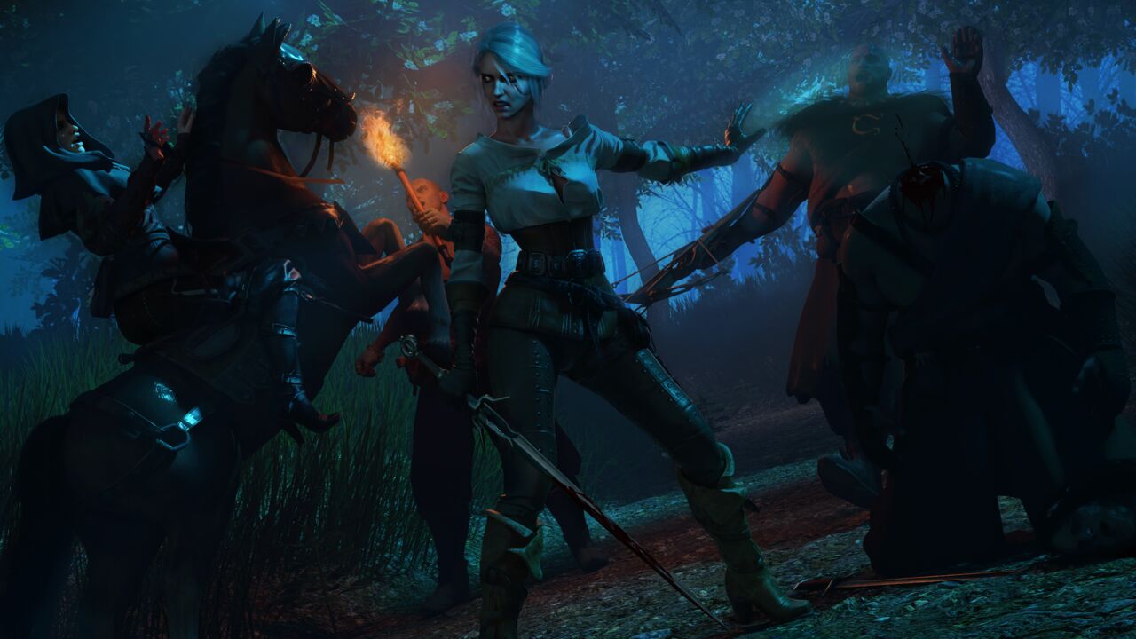 Forest Rape The Witcher page 3 full