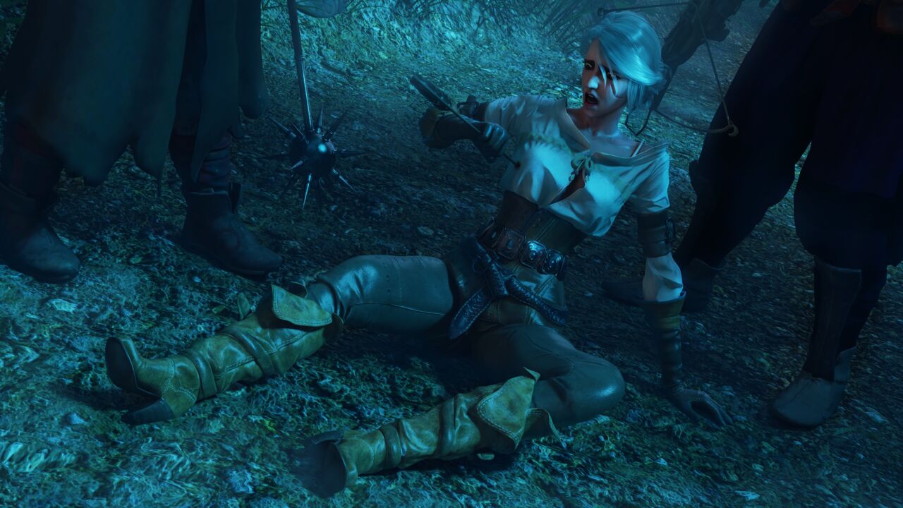 Forest Rape The Witcher page 4 full