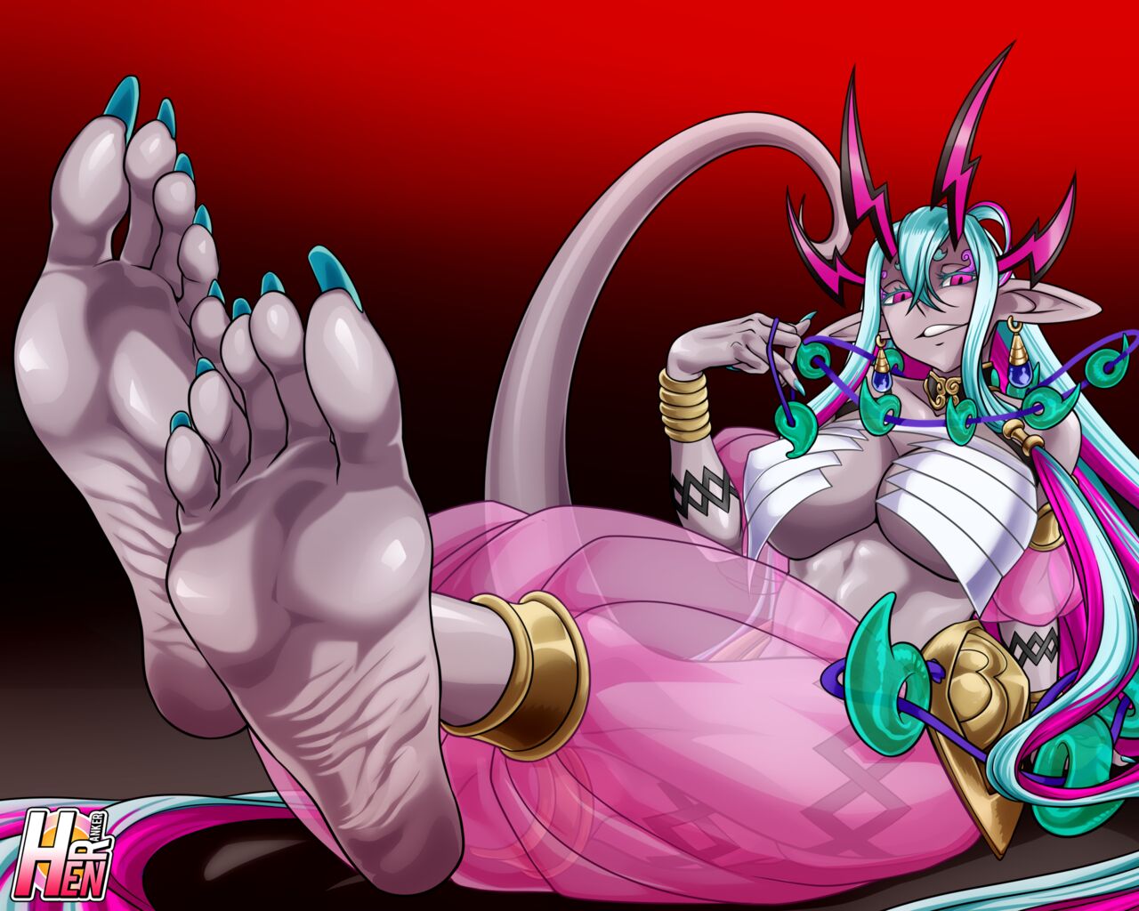 Fate/Grand Order Ibuki Douji's feet page 2 full