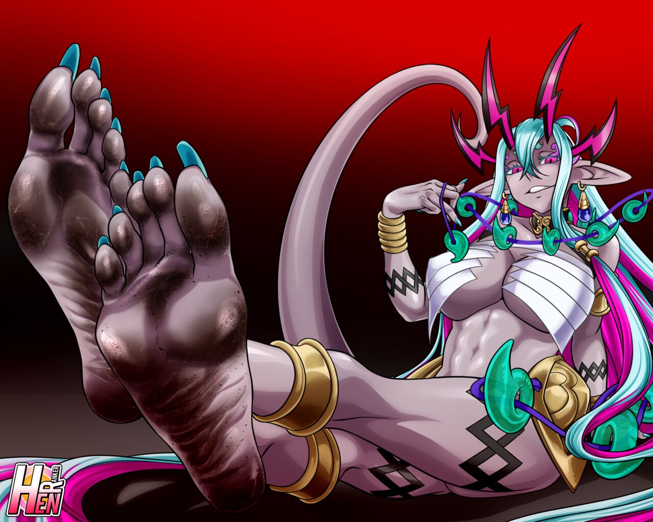 Fate/Grand Order Ibuki Douji's feet page 6 full