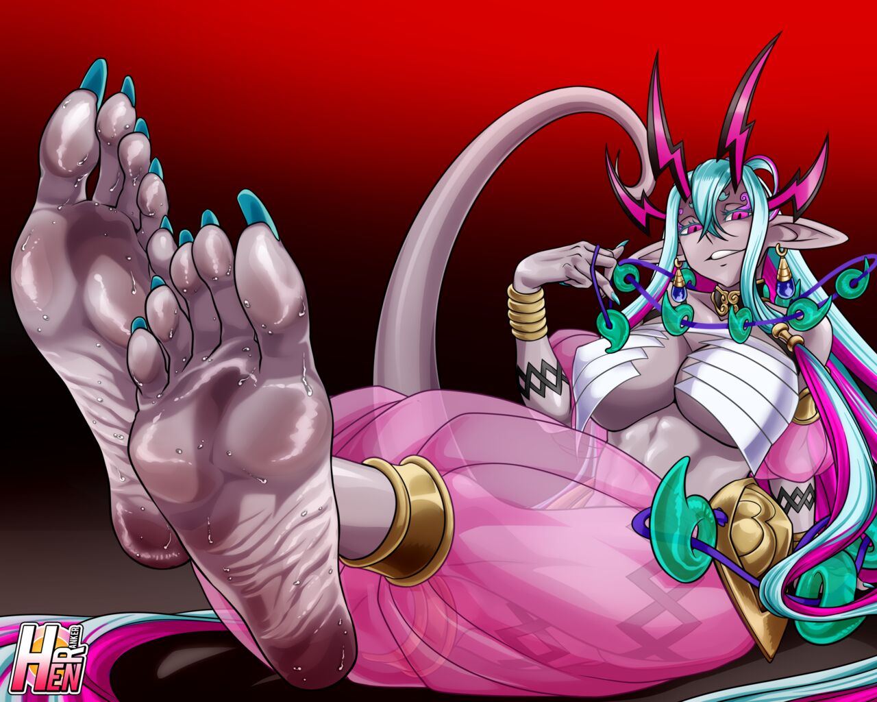 Fate/Grand Order Ibuki Douji's feet page 8 full