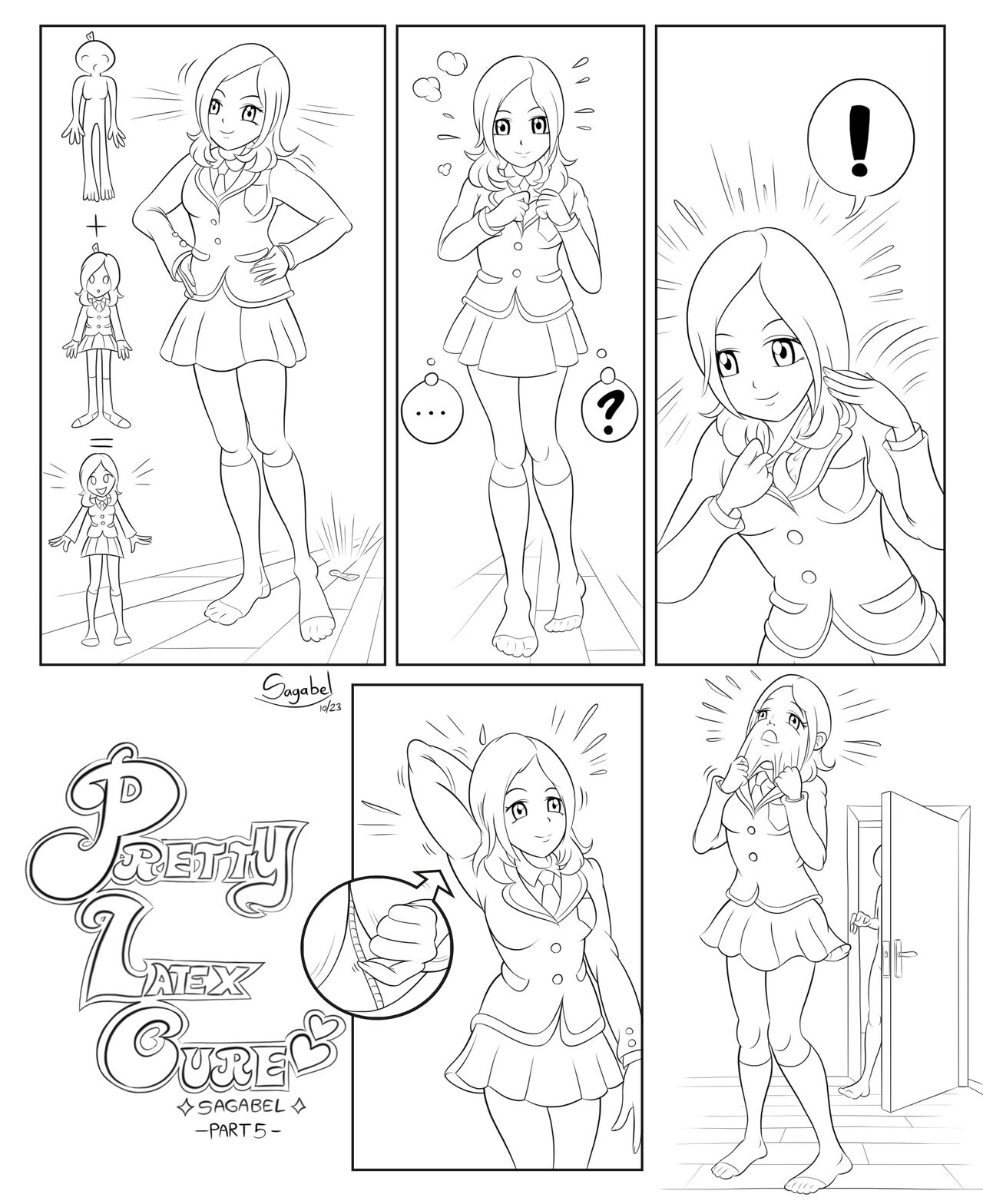 【Sagabel】Pretty Latex Cure page 5 full