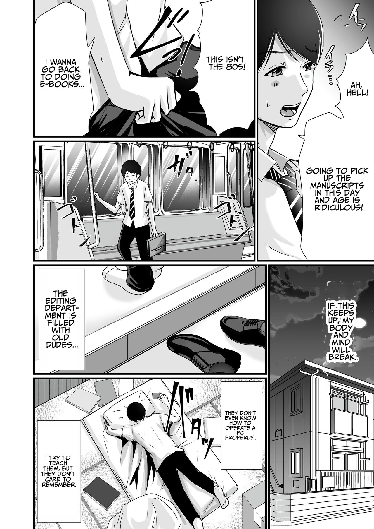 Kyonyuu Bijin no Tensai Mangaka to Yari Houdai no Dream Life 〜Black Henshuubu no Ore ga Nariagatta Houhou〜 | Dreamy Fucklife with a Busty &amp; Brilliant Manga Artist Babe page 9 full