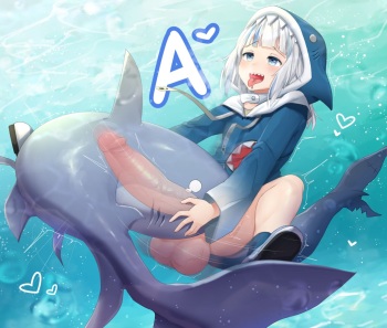 Gura x Shark cover