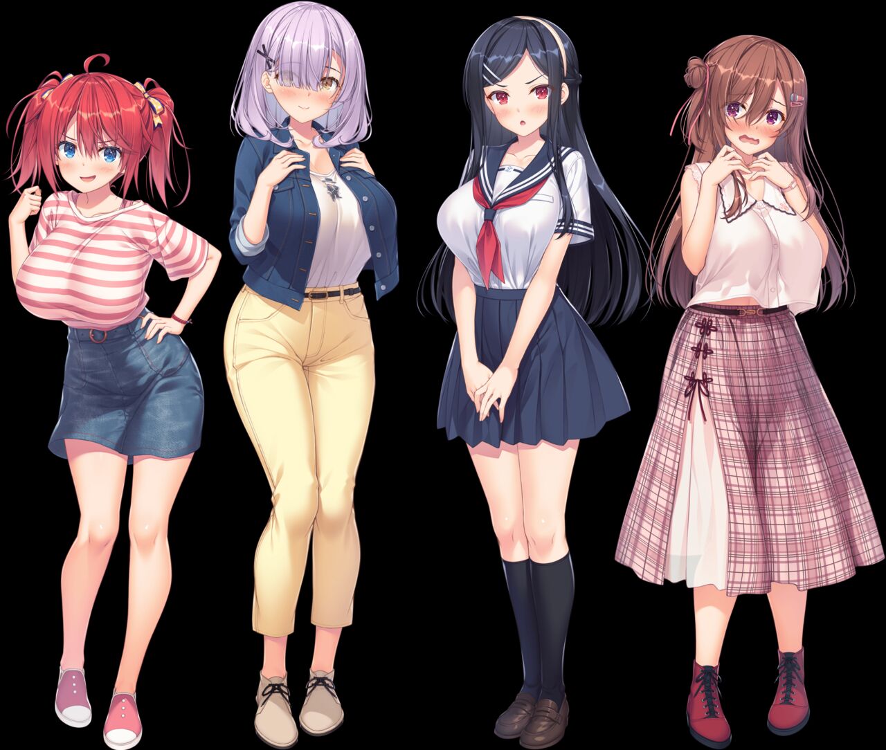 Yuunagi-sou no S-kyuu no Kanojo-tachi 2 Characters sets page 1 full