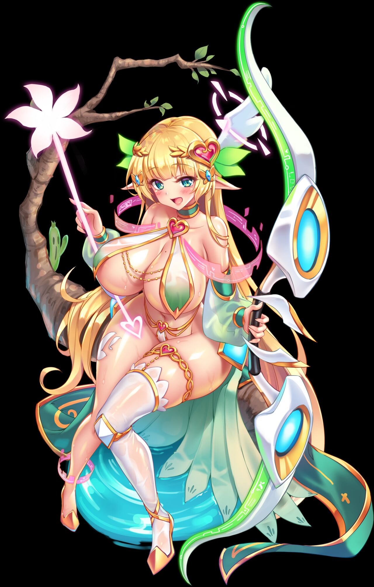 Project QT Character Art page 1 full