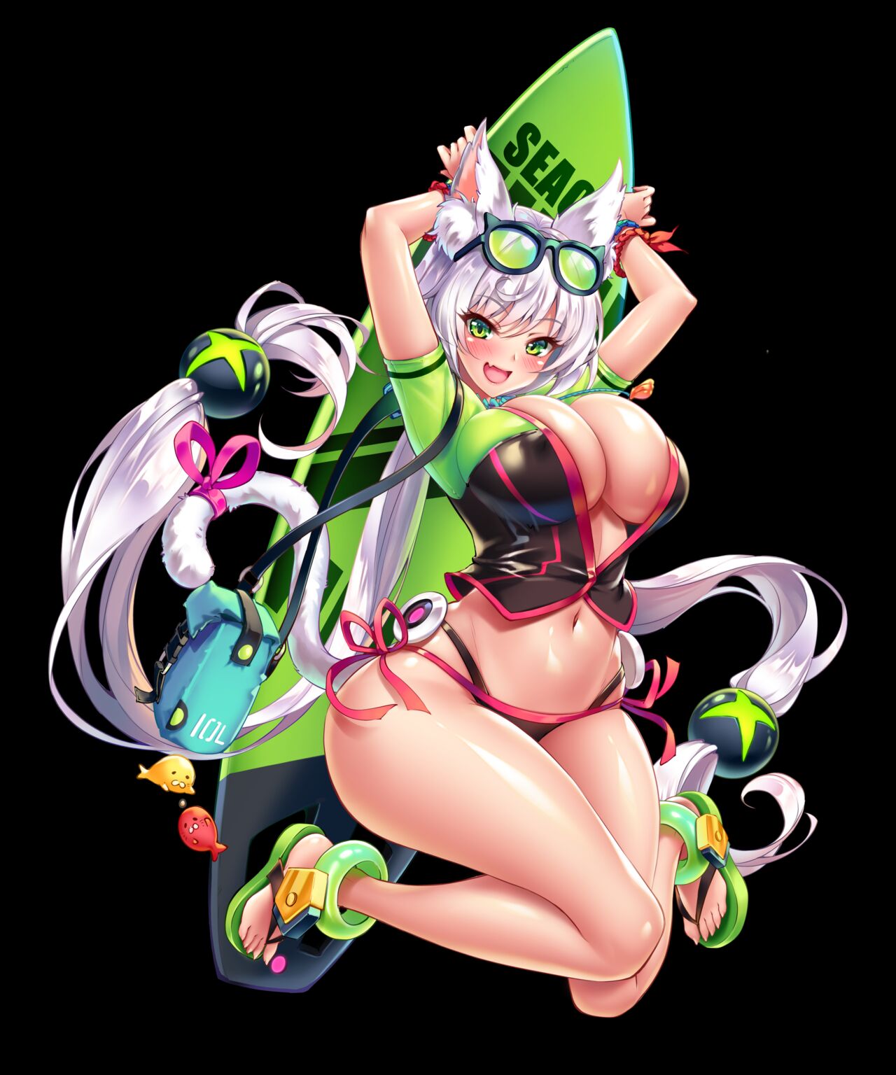 Project QT Character Art page 7 full