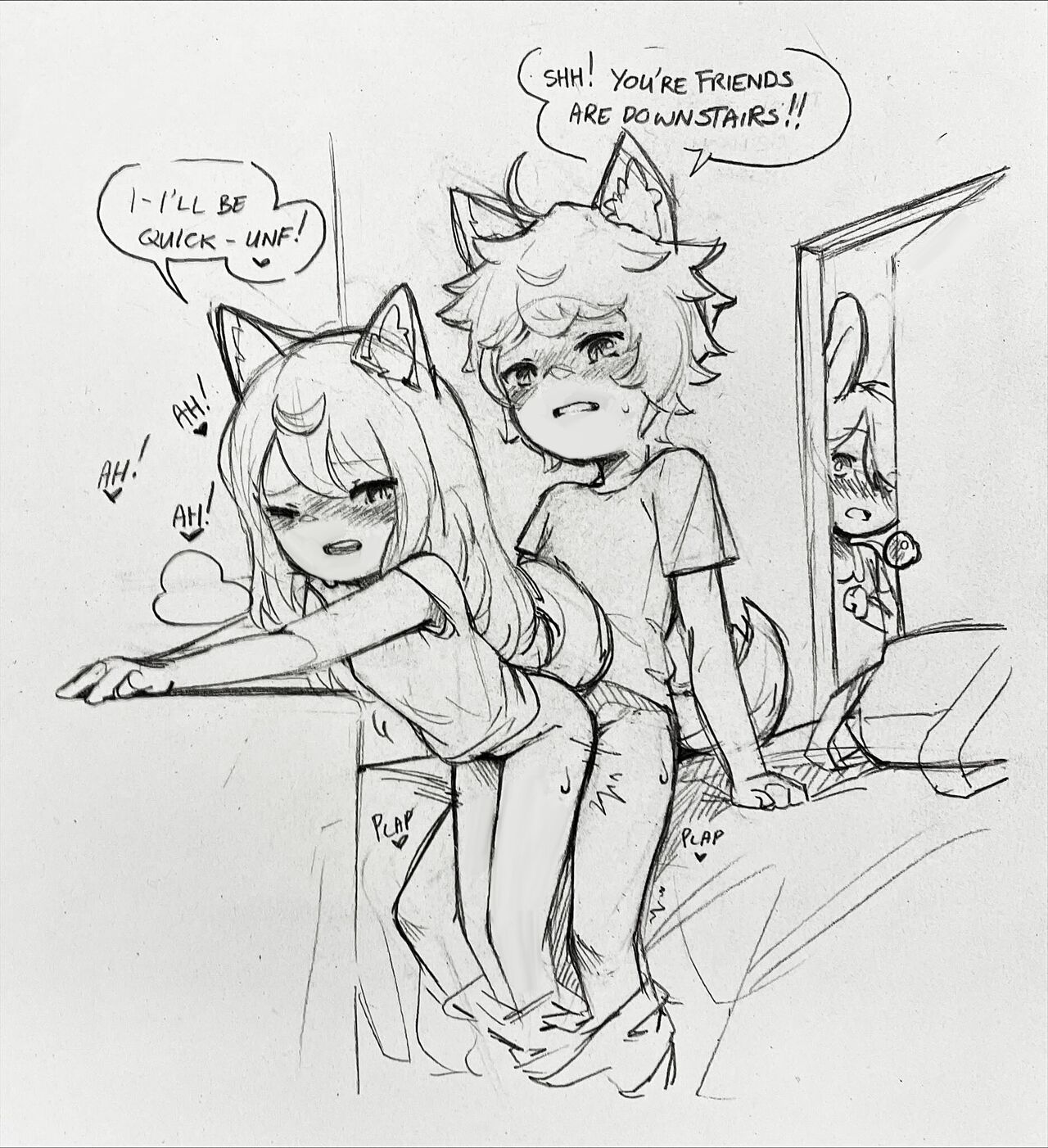 Curious Bunny by CoffeeReno page 1 full