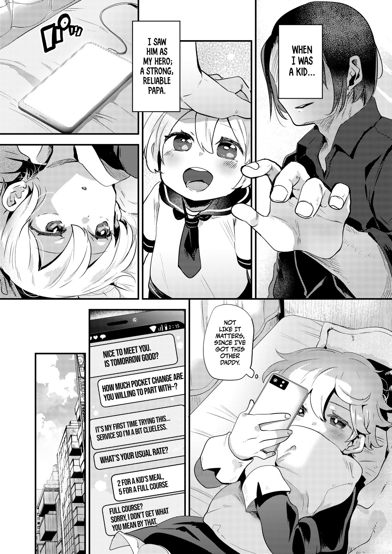 Boku wa Papa no Oyome-san ni Naru Tame ni Umarete Kitanda ~Mishio-san-chi ~ | I Was Born To Be My Dad's Wife. ~Mishio-san's Home~ page 8 full