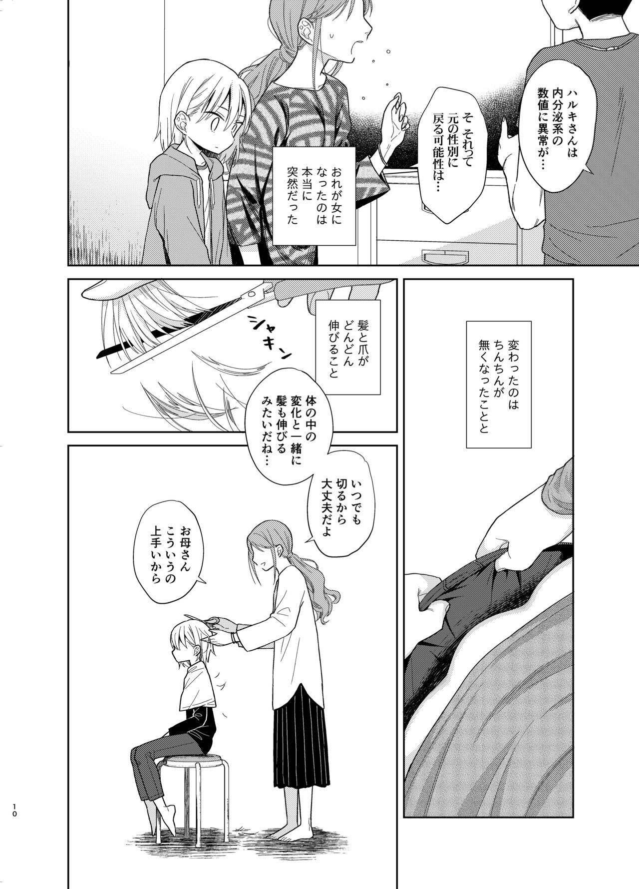 TS少女ハルキくん5 page 9 full
