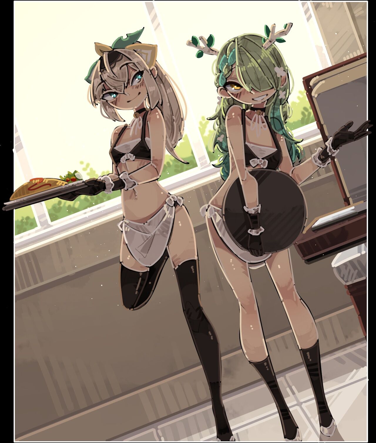 Iroha &amp; Fauna's Maid Cafe page 1 full