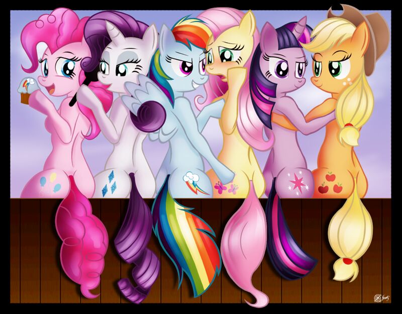 Mane Six Yuri page 8 full