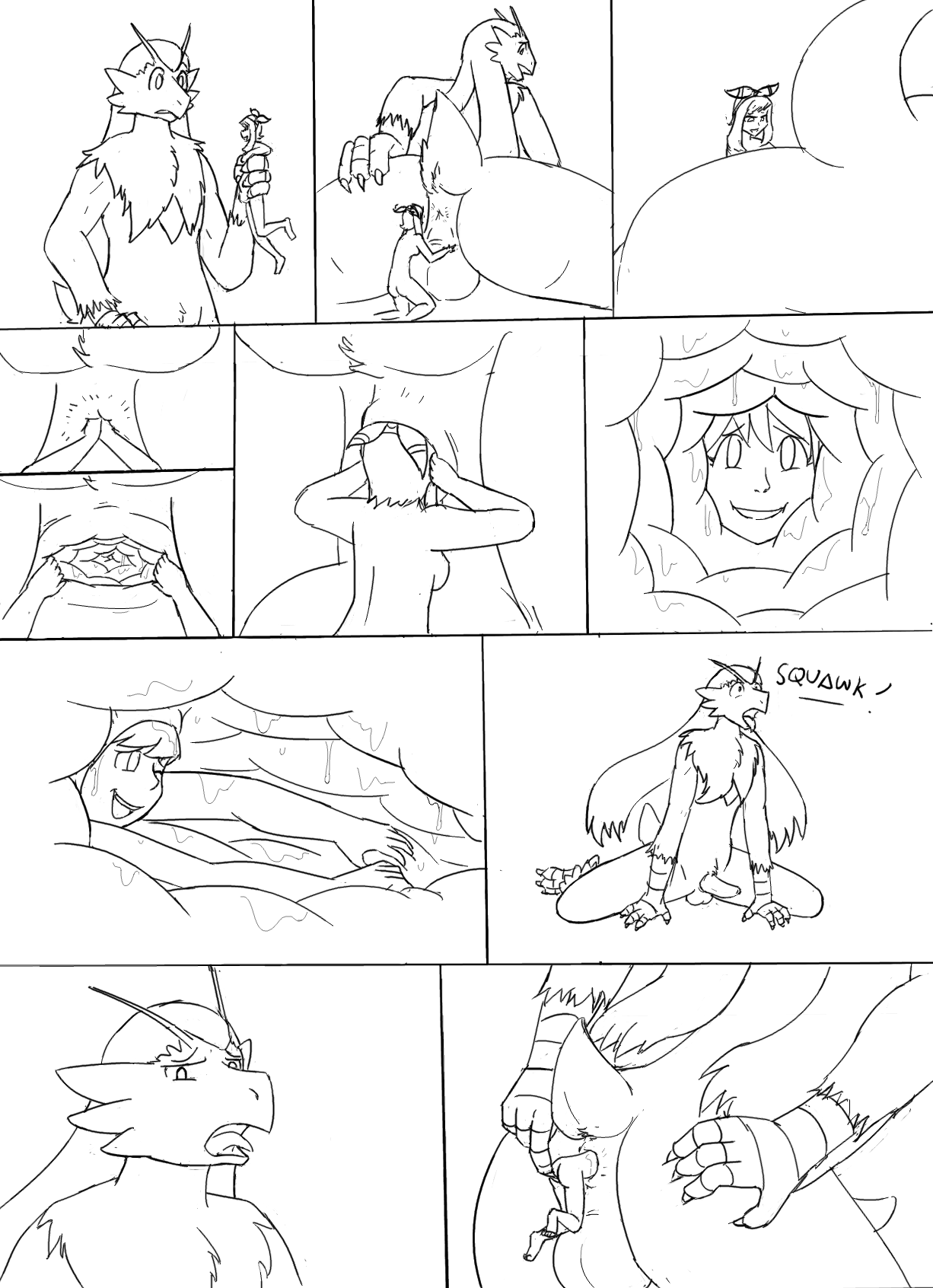 Blaziken Butt Fun page 3 full