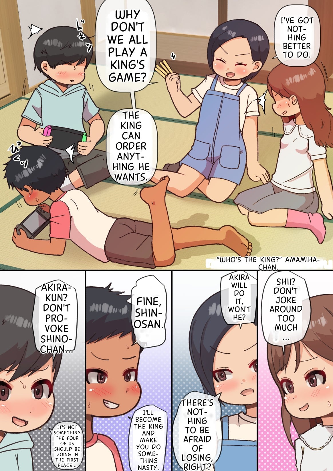 Ou-sama Daare da? | I don't Think I'll be Able to do this. page 3 full