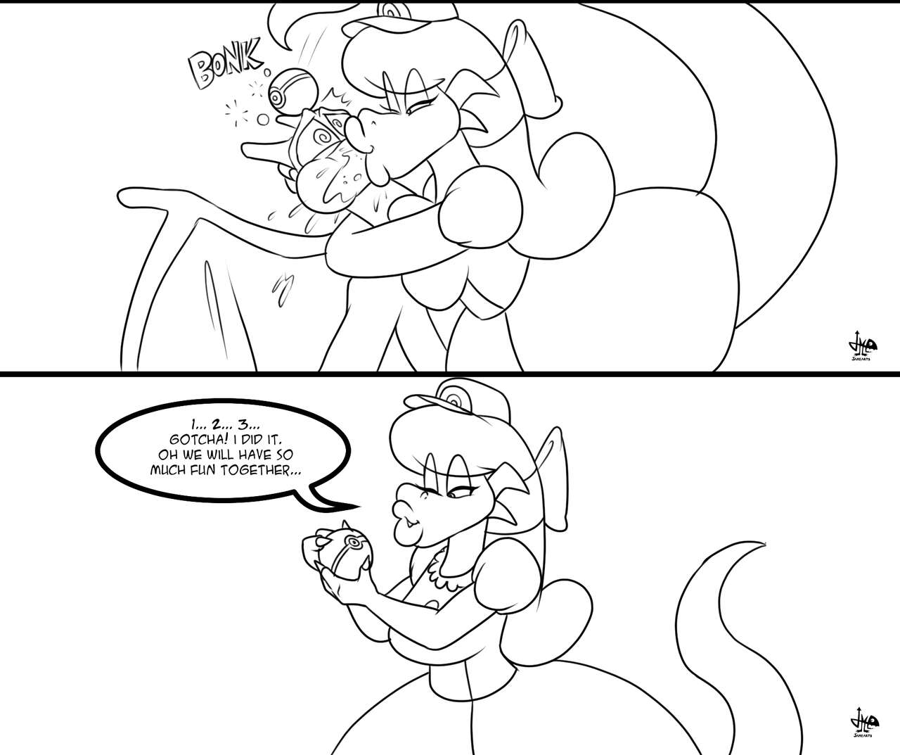 Catching a Charizard page 4 full