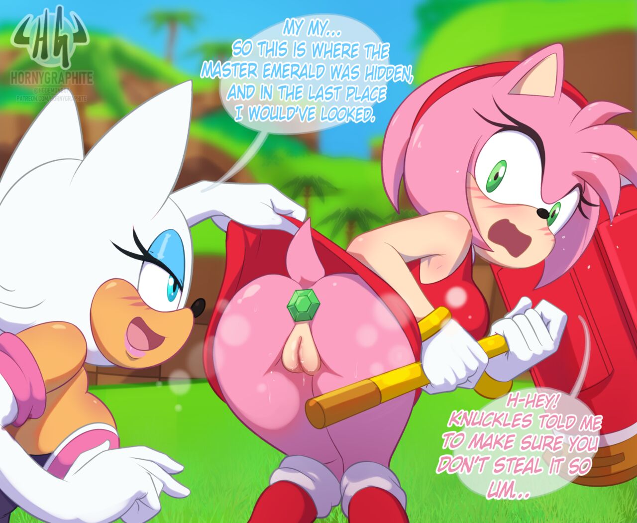 Amy x Rouge page 1 full