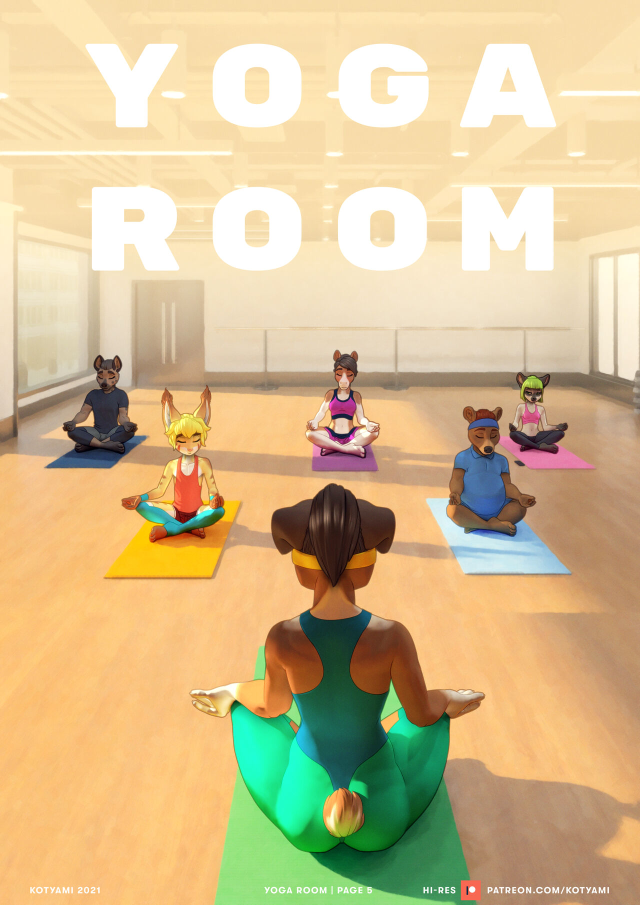Yoga Class page 5 full