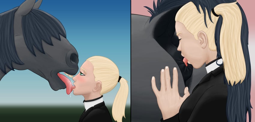 Ah The French Kiss - It's Always Been Celebrated By Horses page 3 full