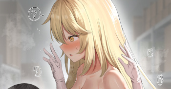 ク〇ガ〇に抱きつかれながらおっぱいを吸われる食蜂様+続き cover