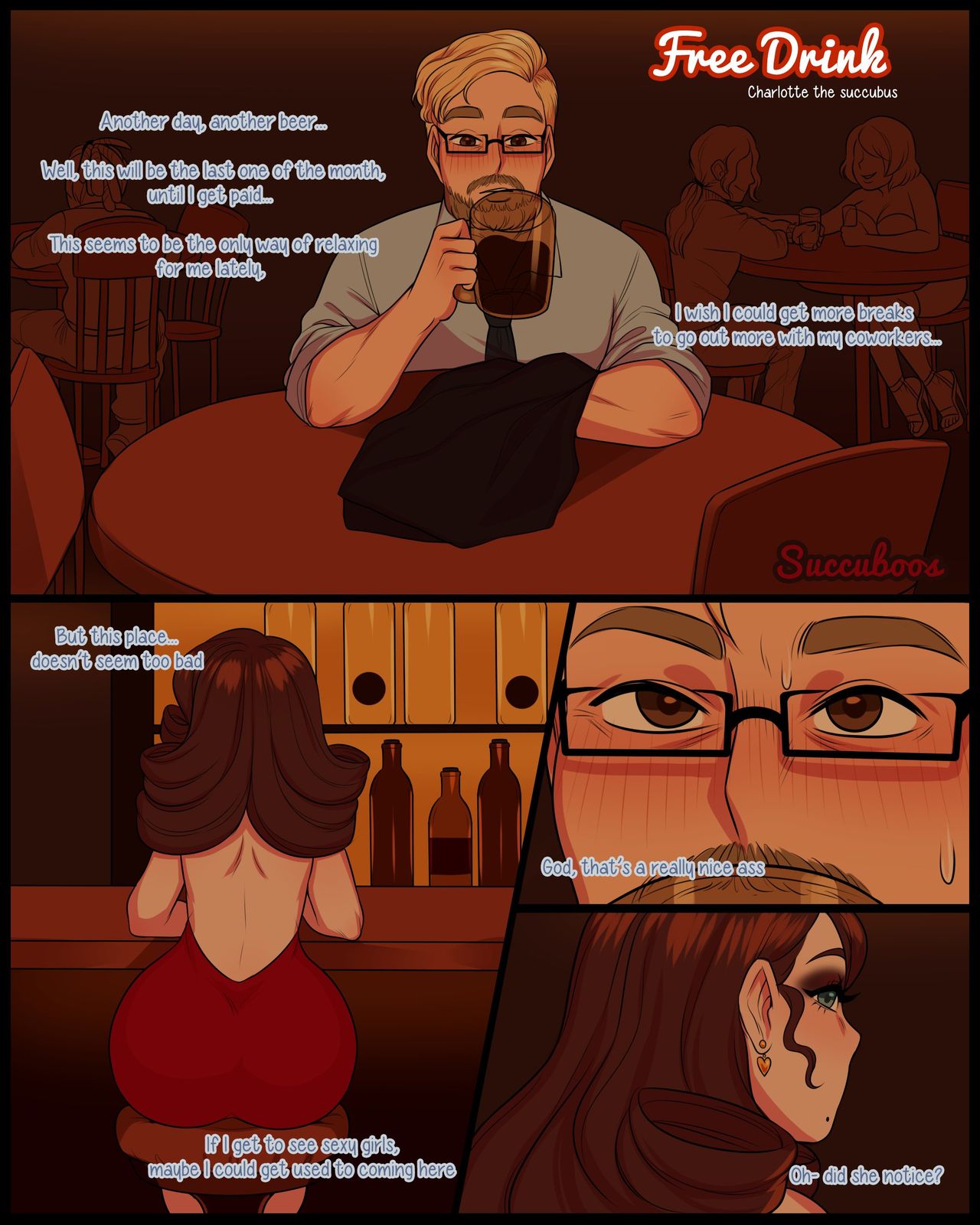 Succuboos - Free Drink page 1 full